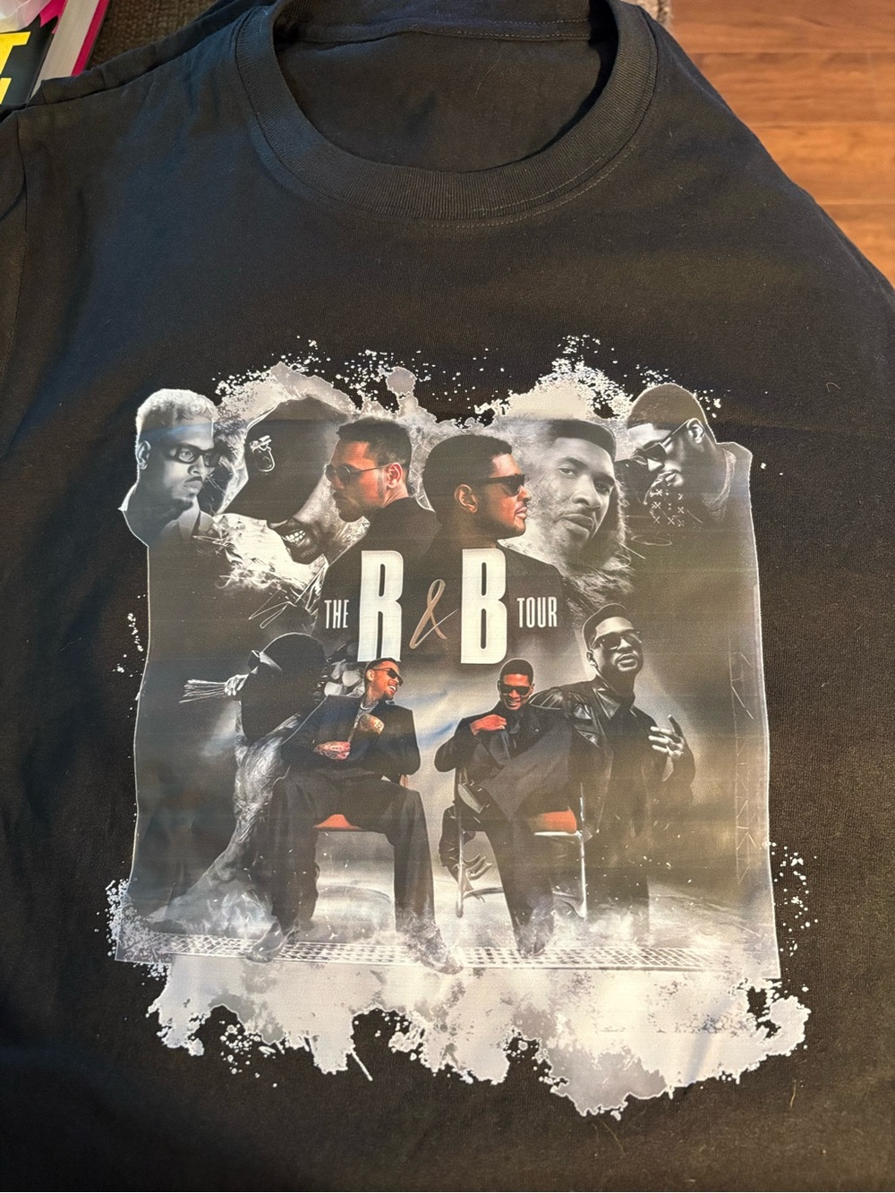 R&B Tour Graphic Tee - Black Unisex